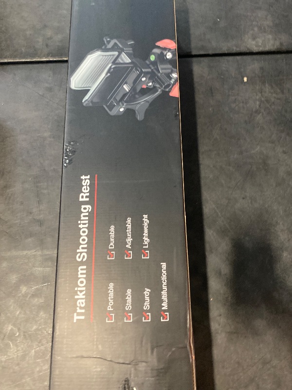 Photo 1 of Clamping Tripod Rest with Sturdy Aluminum Frame, Lightweight, Provides Stability, Adjustable Legs, and Hands-Free Operation for Outdoors
