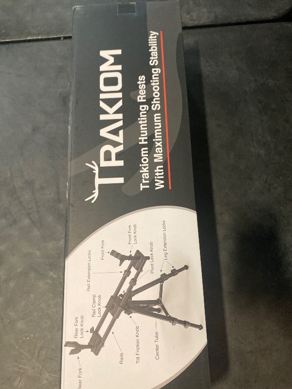 Photo 1 of Hunting Rests, Shooting Tripod with Dual Frame, Flexible Orientation, Adjustable Height, Shooting Tripod Max Provide Maximum Shooting Stability for Outdoors, Ground Blinds and Hunting