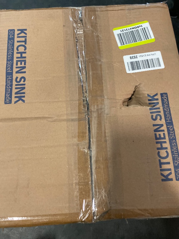 Photo 1 of 13 × 15 x 8 inch Drop in Bar Sink, Topmount Small Kitchen Sink Single Bowl, Handmade T-304 Stainless Steel Overmount Kitchen Bar Sink with Basket Strainer