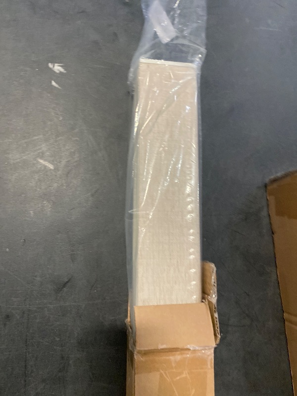 Photo 1 of Persilux Blackout Roller Shades for Window Blinds,Cordless,Linen Fabric,Thermal Insulated Fabric UV Protection Shades for Home,Office,Bedroom,Door,Blackout-Beige,31" W X 72" H