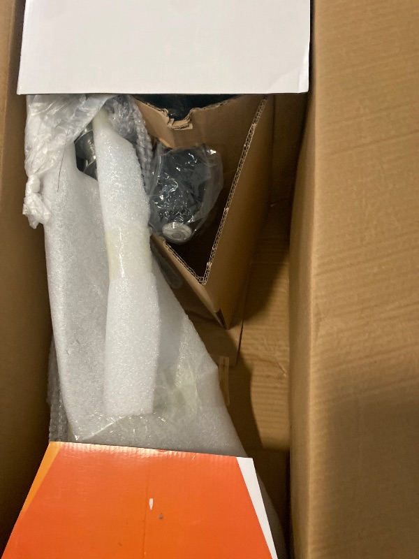 Photo 1 of Gama Sonic 10 in. Solar Lamp Post Installation Kit with EZ-Anchor In-Ground Auger and Built-in Leveling Tool, Black, 30001