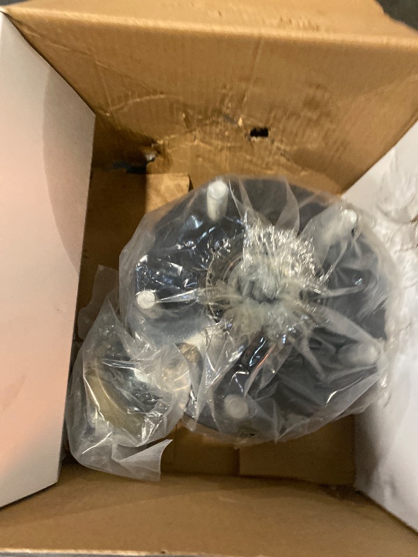 Photo 1 of FKG Trailer Hub Spindle Kit 5 Bolt on 5" Bolt Circle Fit for 3,500 lb. axles with 1-3/8 Inch to 1-1/16 Inch Tapered Spindles, Set of 2