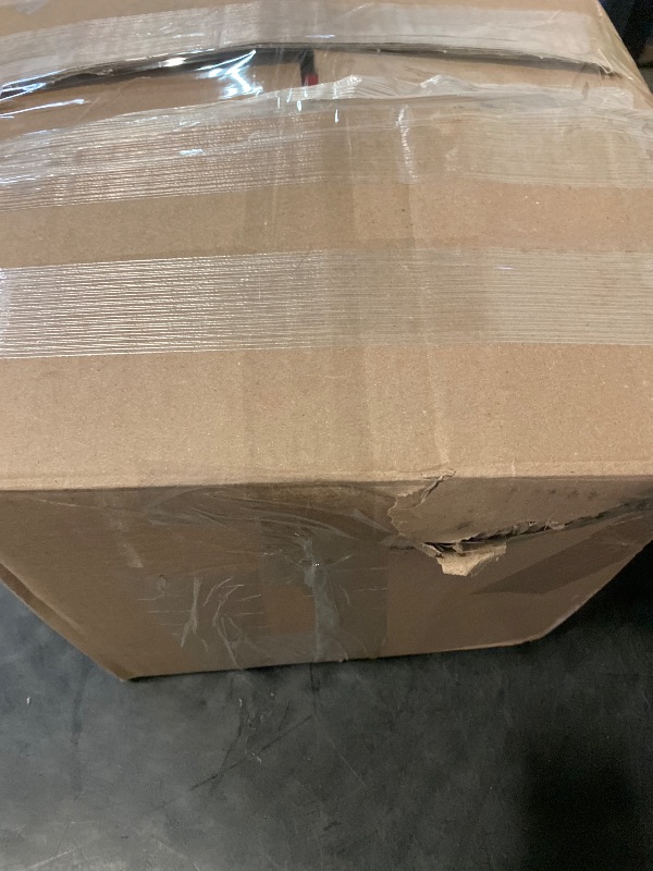 Photo 1 of Eagle 6 Gallon Biohazard Trash Can with Foot-Operated Self-Closing Lid, 16.5" x 13.5" x 16", Made in The USA from High-Density Polyethylene, Red, 943BIO