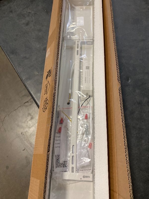 Photo 1 of 47.1 Inch Dimmable Metal LED Ceiling Light,Slim, Edge Lit - 65W Full Spectrum Linear Ceiling Lamps,3000-6500K Modern Ultra Thin Low Profile Light Fixture for Kitchen, Home & Office Hallway