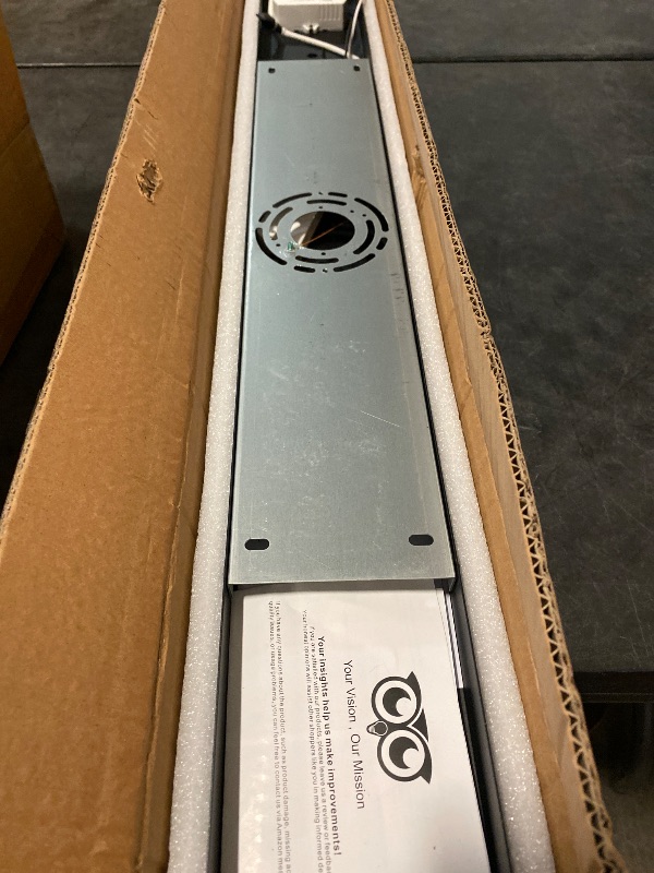 Photo 1 of LED Modern Bathroom Vanity Light Fixtures 7-Light 5CCT Dimmable Matte Black Vanity Lights for Bathroom Lighting Fixtures Over Mirror, with 350° Rotatable Acrylic Heads, 48-inch