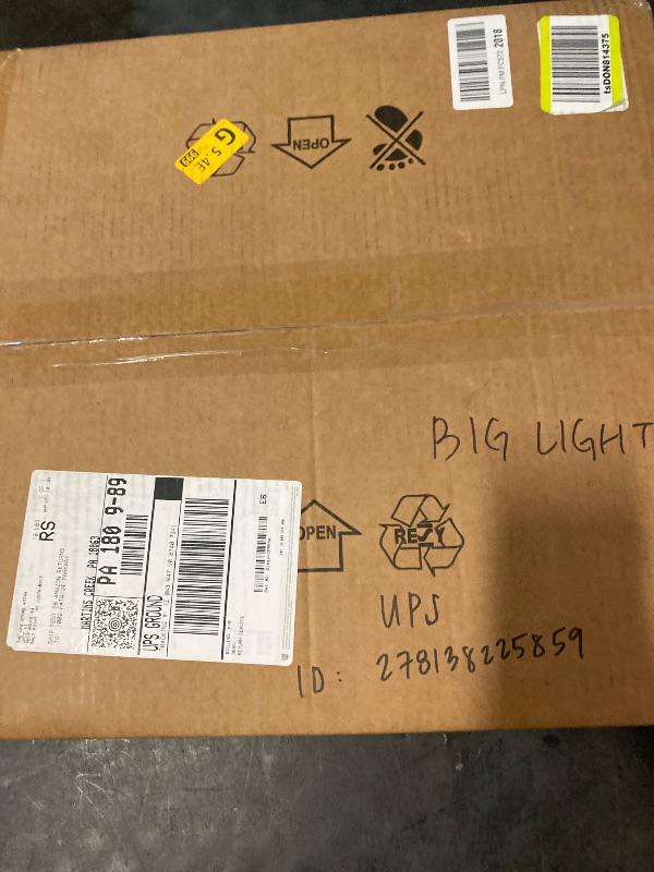 Photo 1 of 4-Light Boho Rattan Chandelier Light Fixture, 17.7” Hand Woven Rustic Chandeliers Farmhouse Chandelier Hanging Light for Dining Room Kitchen Island, Living Room, Foyer