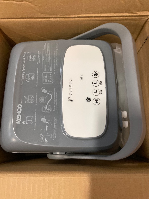 Photo 1 of Cold Therapy System, Quiet Ice Machine for Knee After Surgery, Cryotherapy Machine, with a Remote-Control and a Universal Pad for Knee, Elbow, Ankle, Shoulder and Lumbar