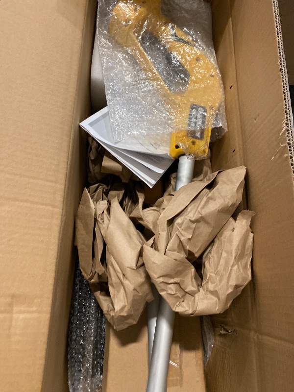 Photo 1 of Cordless Tiller Cultivator Compatible with Dewalt 20V Battery(Tool Only), Electric Garden Tiller w/360 RPM, 9In Tilling Width and 6.6In Depth Garden Rototiller for Lawn/Soil Cultivation