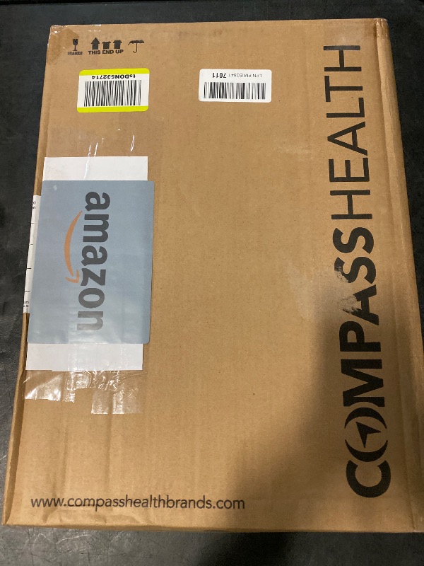 Photo 1 of Carex Toilet Seat Riser, Elongated Raised Toilet Seat Adds 3.5 inches to Toilet Height, for Assistance Bending or Sitting, 300 Pound Weight Capacity Toilet Riser