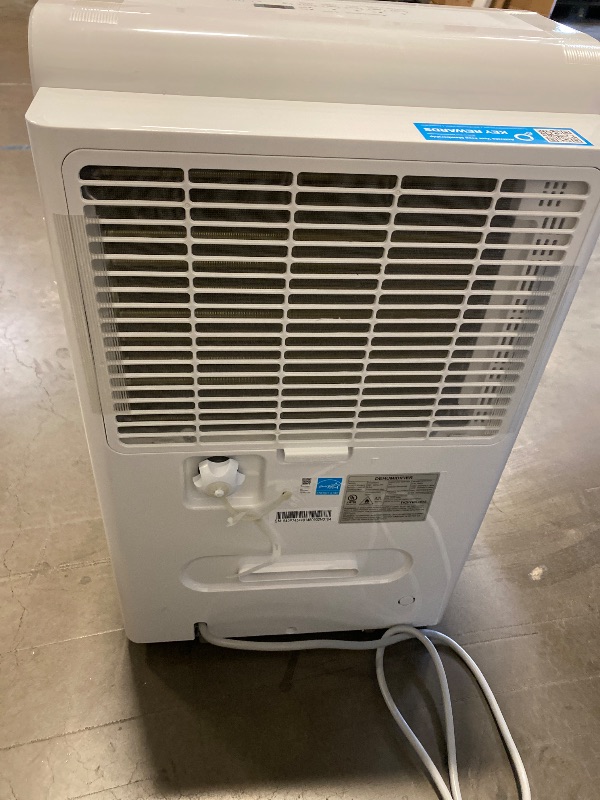 Photo 1 of hOmeLabs 50 Pint Wi-Fi Dehumidifier for up to 7,000 Sq Ft Rooms (MAX 120 Pint at 95°F, 90% RH) – Powerful Humidity Control for Large Rooms and Basements