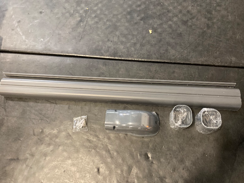 Photo 1 of DuctlessAire Mini Split Line Set Cover Kit - Paintable Lineset Cover - Line Set Covers for Ductless Air Conditioner, Mini Split AC/Heating System, HVAC, Central AC Unit, Heat Pump (Gray, 3" x 7.5 ft)