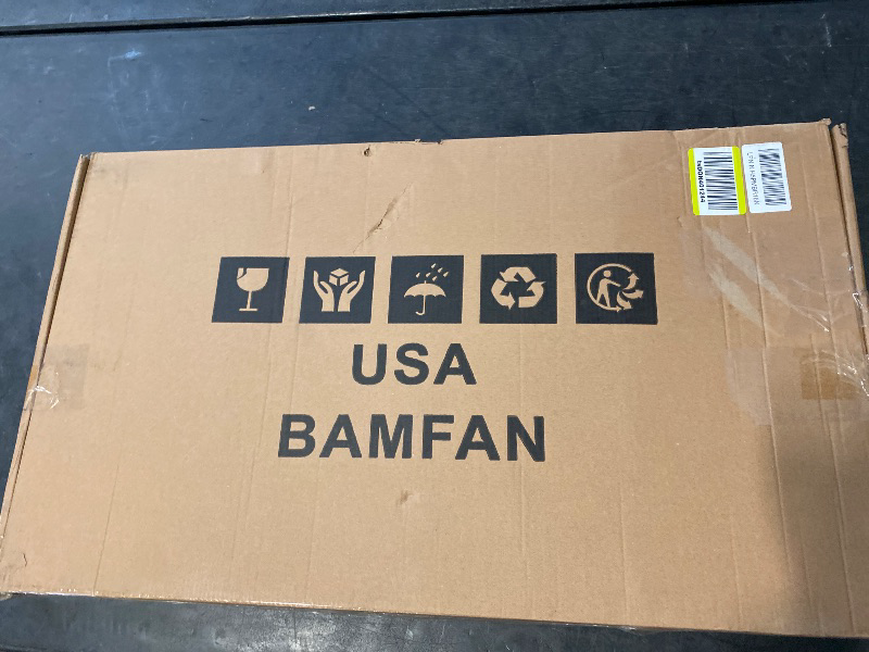 Photo 1 of Bamboo Wooden Bath Floor Mat for Luxury Shower - Non-Slip Bathroom Waterproof Carpet for Indoor or Outdoor Use (31.3 x 18.1 x 1.5 Inches)