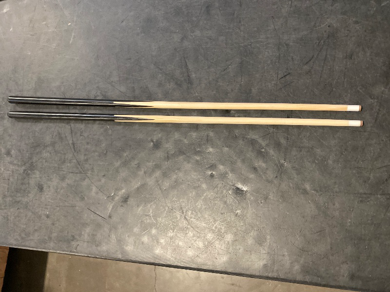 Photo 1 of 36 Inch/48 Inch/58 Inch Pool Cue Stick Billiard Cue Stick, Hardwood Pool Stick with Different Size/Quantity for Kids Youth Adults, House Bar Pool Sticks for Pool Table