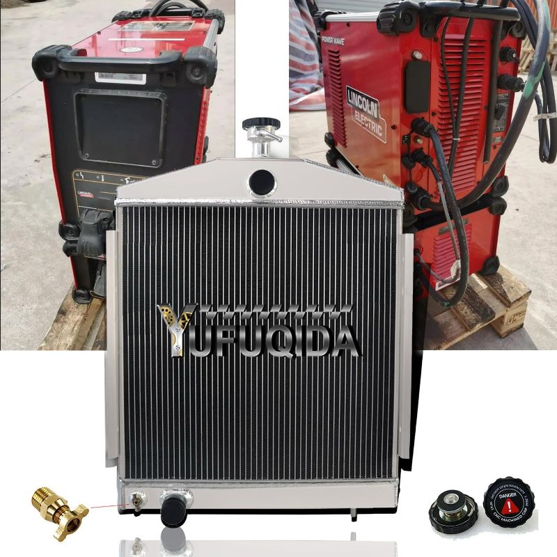 Pro 2 Row Core All Aluminum Radiator Assembly Compatible with Lincoln ...
