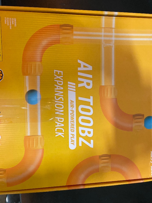 Photo 1 of Fat Brain Toys Air Toobz Expansion Pack - Air-Powered STEM Building Toy for Kids & Teens, Kids Building Toys, STEM Toys for 3+ Year Old