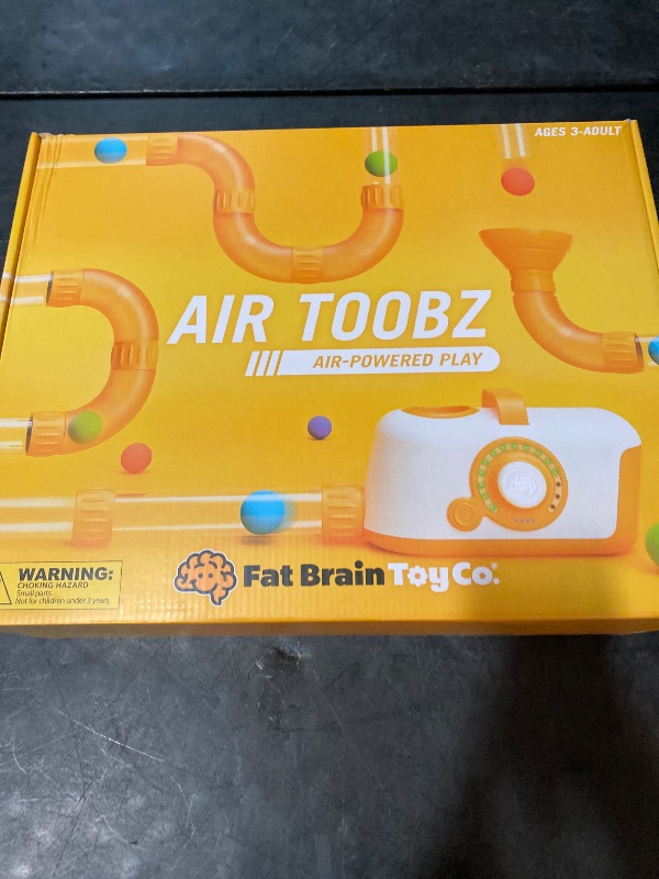 Photo 1 of Fat Brain Toys The Original Air Toobz, Air-Powered STEM Building Toys for Kids & Teens, Kids Building Toys, STEM Toys for 3+ Year Old
