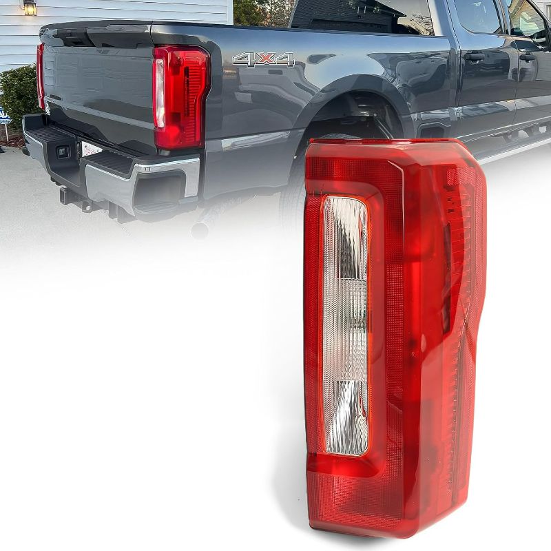 Photo 1 of Halogen Tail Light for Ford F250 F350 Super Duty 2023 2024 Rear Lamp w/o Blind Spot Right Passenger Side RH FO2801296 PC3Z13404D
