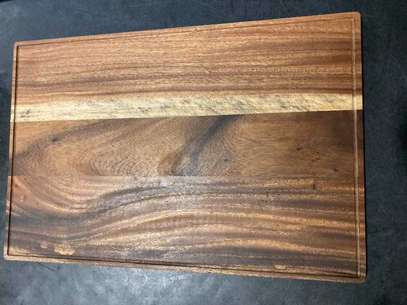 Photo 1 of Riveira Walnut, Maple & Cherry Wood Cutting Boards for Kitchen – Large 30x20 Non Toxic Wooden Cutting Board with Juice Grooves – Premium Wood Cutting Board & Serving Board for Cooking & Charcuterie