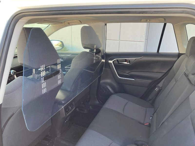 Photo 1 of Factory Crafts Rideshare Shield Vehicle Sneeze Guard Interior Safety Barrier Car SUV Taxi Driver Passenger Universal Partition Palclear PVC Easy Clean Superior Material Type R