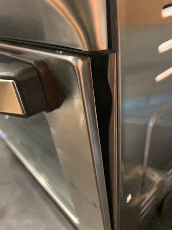 Photo 1 of HYSapientia Air Fryer Toaster Oven Combo, 26Quart 10-in-1 Extra Large Countertop Convection Oven with LED Display Knob Control, 1800W Stainless Steel, Less Oil, Faster Cooking,7 Accessories+Recipe