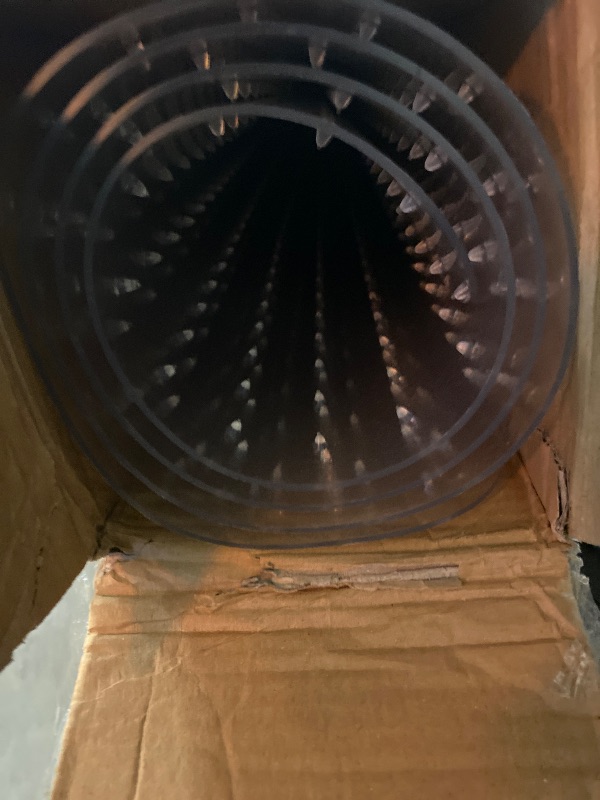 Photo 1 of Chair Mat for Carpet, 46" x 60" Desk Chair Mat for Carpeted Floors, Non-Slip Office Vinyl Mat for Carpet with Studded, Easy Glide Heavy Duty Floor Protector Mat for Home Office, Clear