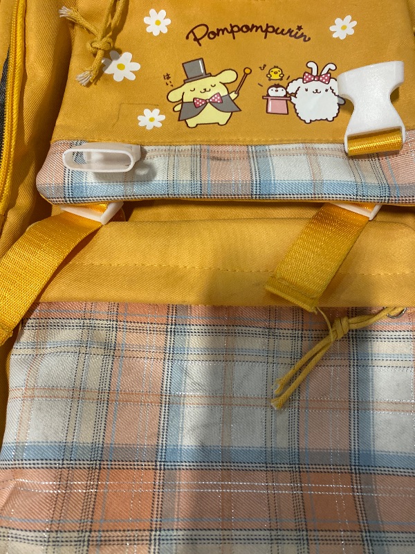 Photo 1 of Juju Yellow Kawaii Backpack - Cute Kawaii Stuff Mochila Kawaii - Yellow Backpack - Cute Backpacks For Girls - Cute Backpack Kawaii Backpacks For School Girls - Cute Backpack For School