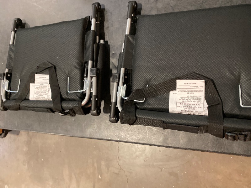 Photo 1 of ALPHA CAMP Stadium Seat Chair for Bleachers with Back & Arm Rest