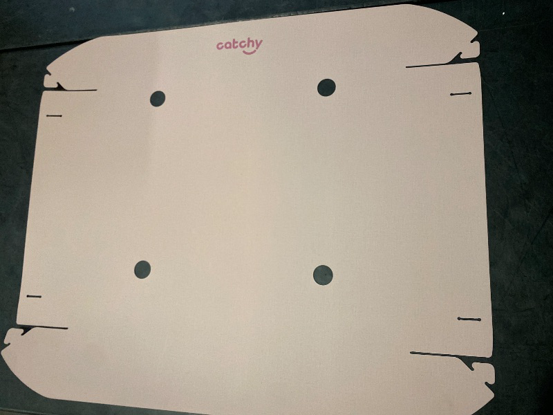 Photo 1 of CATCHY -Food Catcher-Compatible with Stokke Tripp Trapp High Chair +11 Other High Chairs-Highchair Sold Separately-Baby & Toddler Food & Mess Catcher-Premium Linen Inspired -Under High Chair Accessory