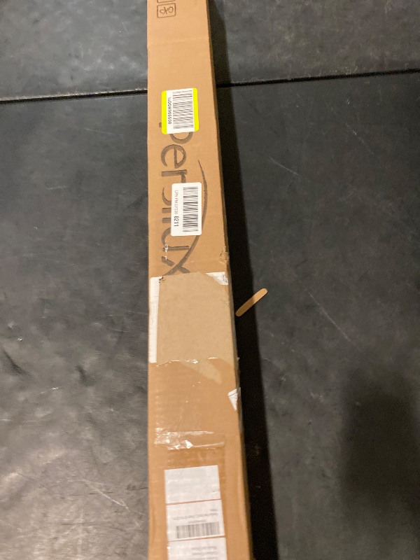 Photo 1 of Persilux Free-Stop Cordless 100% Blackout Roller Shades for Windows, Natural Woven Fabric UV Protection Privacy Thermal Insulated Window Blinds for Indoor Windows, Home, Bedroom, Cream 36" W x 72" H