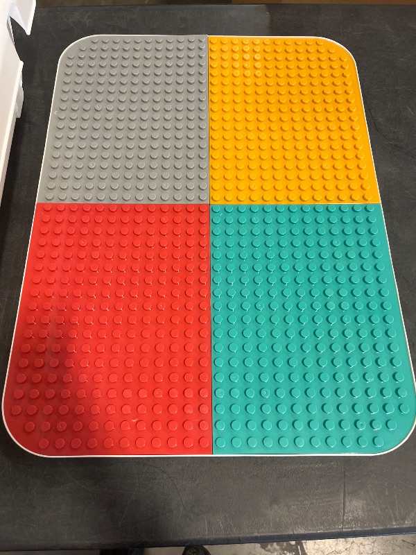 Photo 1 of *See Clerk Comments** 
KUB Kids ActivityTable Building Blocks Table and Chair Set Kids Water and Sand Play Table for Boys Girls 3 4 5-7 Years Old
