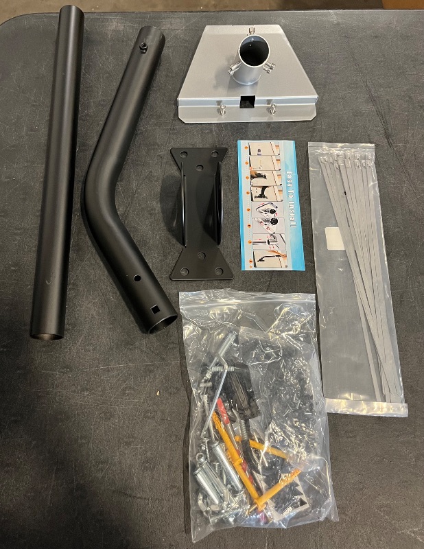 Photo 1 of UBeesize Starlink Mount Gen 3, Starlink Pole Mounts for Gen 3 Standard Satellite Dish, Adjustable Starlink Gen3 Wall Mounting Kits with Pipe Adapter
