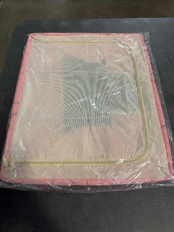 Photo 1 of Large Capacity Clothes Storage Bag with Steel Frame | Waterproof & Moisture-Proof Organizer Box for Clothes, Blankets & Quilts – Thick Fabric with Clear Window
