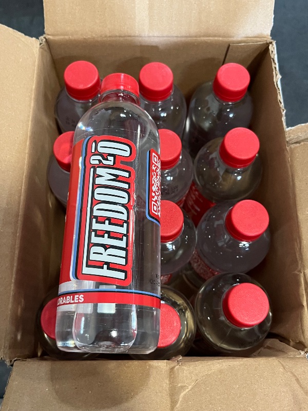 Photo 1 of 12 Pack Freedon2o Bottled Water 16.9 oz 
