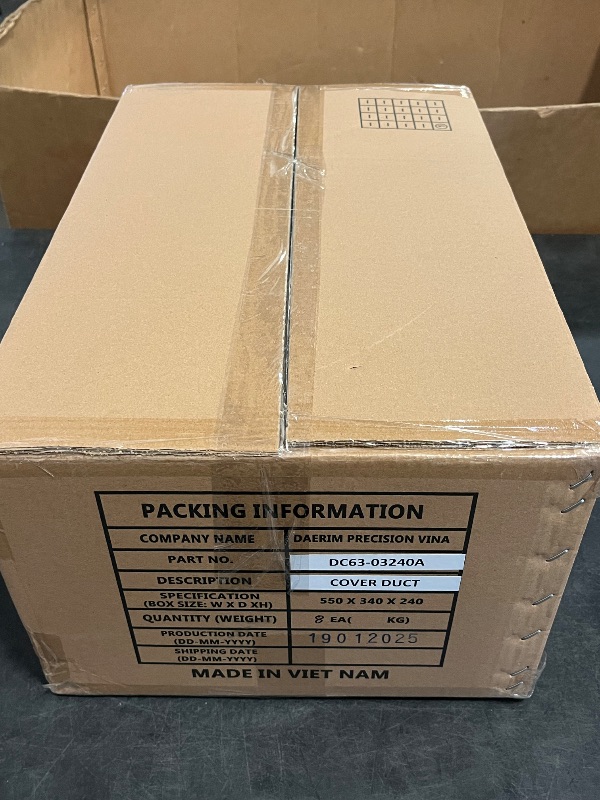 Photo 1 of DAERIM PRECISION VINA Cover Ducts
Part Number: DC63-03240A 
8 in Box