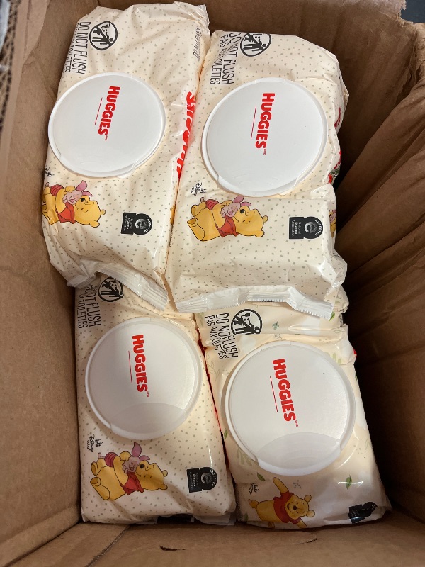 Photo 1 of Missing 2**
 Huggies Natural Care Sensitive Baby Wipes, Unscented, Hypoallergenic, 99% Purified Water, 10 Flip-Top Packs (560 Wipes Total)
