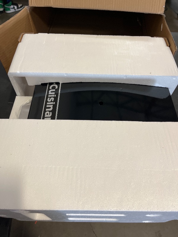 Photo 1 of Cuisinart CPO-700 Grill Top Pizza Oven Kit, Black & Aluminum
