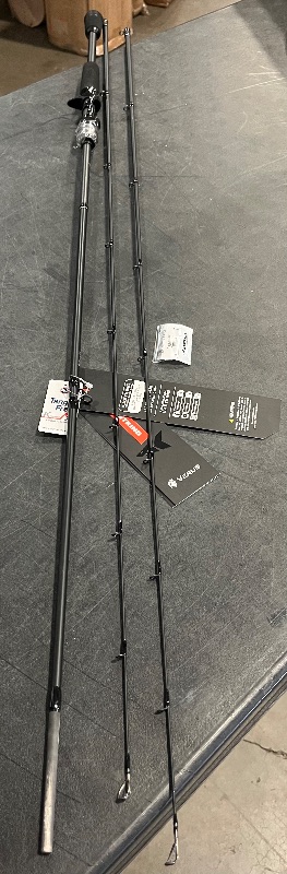 Photo 1 of KastKing Verus Performance Spinning & Casting Fishing Rod with Extra Tip, Lightweight KastFlex IM6 Graphite, FazLite Rings Guides, Extra Tip Section, EVA Grip, PTS Power Transition System

