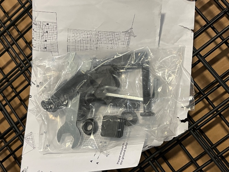 Photo 1 of 2 Packs 3' x 6' Grid Wall Panels Standing Wire Grid, Study Display Rack with T-Base Wheels Freestanding Gridwall Panel Tower for Shows, Black