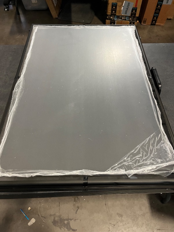 Photo 1 of Card Show Display Case Large Aluminum, Trading Card Display Case Suitable for Sports Card/ TCG/ Jewelry Collection, Black 34 in X 22 in, 1-Year Coverage

