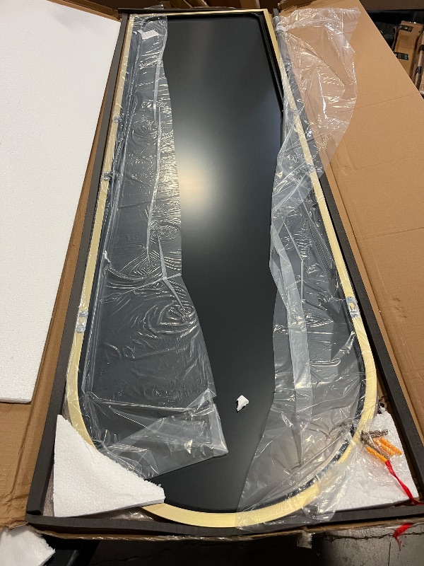 Photo 1 of OLIXIS Arched Full Length Mirror 59"x16" for Bedroom, Full Body Mirror with Stand, Hanging or Leaning for Wall, Aluminum Alloy Thin Frame Floor Standing for Living Room, Tall, Gold
