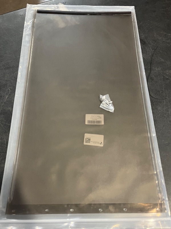 Photo 1 of Extra Large Dog Door Replacement Flaps with Screws, Compatible with PetSafe Freedom Doggie Doors PAC 11-11040, Measures 13 1/8”x 24 7/8”, Flexible, Durable, BPA-Free, Weather Resistant Materials
