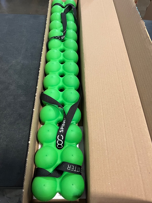 Photo 1 of SPINEFITTER by SISSEL Green | Massager for Back & Balance | Back Trainer relieves Tension and blockages Ideal for Pilates and Yoga | to Relax The Spine | for Home & Practice
