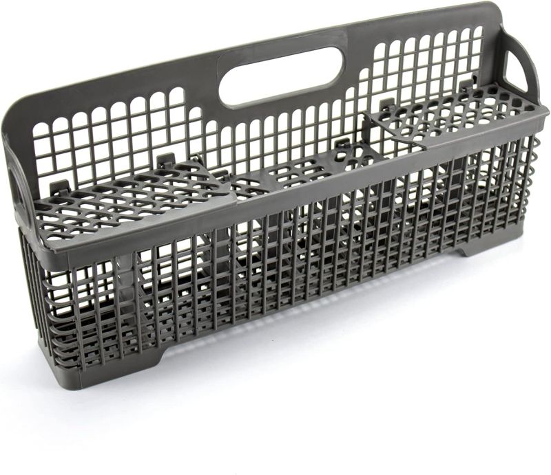 Photo 1 of WP8562043 8531233 Universal Dishwasher Silverware Basket Replacement for Whirlpool Kitchenaid Dishwasher Utensil Basket - Replaces Kitchenaid Dishwasher Basket W10190415 8531288 8562043 by Techecook
