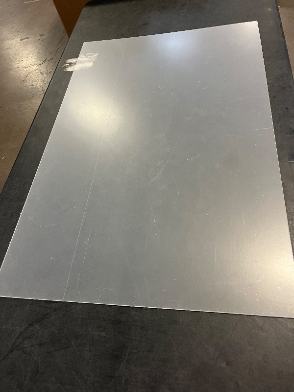 Photo 1 of Matte Frosted Plexiglass Cast Translucent Acrylic Sheet, DIY Projects and Design, Signs, Shelves, Cases, Picture Frame, Premium.