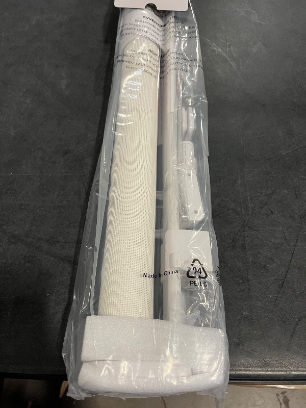 Photo 1 of LEVOLOR Basics Cordless Fabric Roller Shade, Easy to Install Blackout Shades for Windows, Neutral White