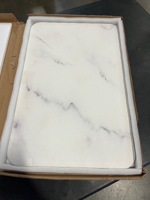 Photo 1 of Marble Stone Dish Drying Mats for Kitchen Counter, Super Absorbent, Quick Drying Non-Slip, Heat Resistant, Eco-Friendly (24x16 inch)
