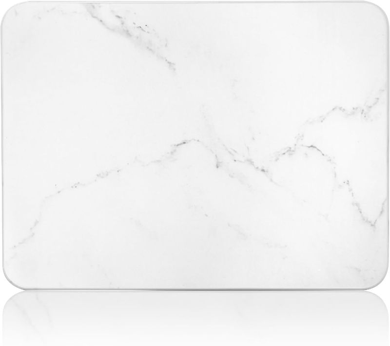Photo 1 of Marble Stone Dish Drying Mats for Kitchen Counter, Super Absorbent, Quick Drying Non-Slip, Heat Resistant, Eco-Friendly (24x16 inch)
