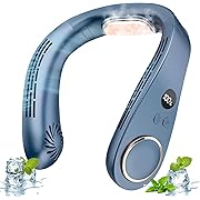 Photo 1 of Neck Fan with Cooling Plate,Portable Neck Fans that Blow Cold Air (Blue)
