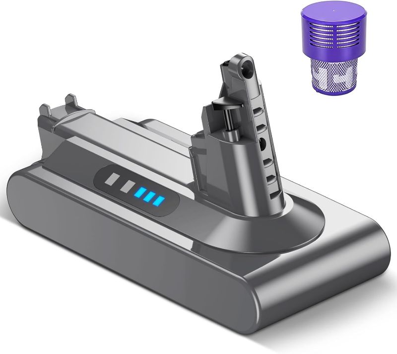 Photo 1 of FirstPower 6.0Ah V10 Battery Replacement 25.2V - Compatible with V10 Animal V10 Absolute V10 Motorhead SV12 Cordless Stick Vaccuum Cleaner
