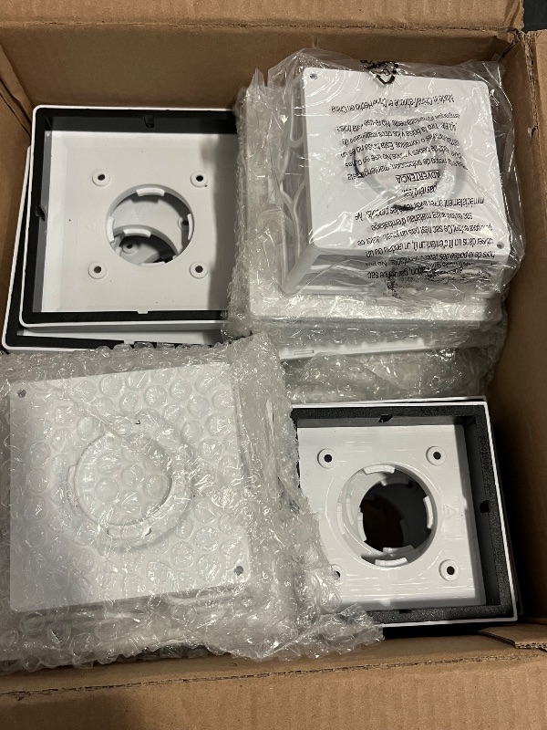 Photo 1 of SIEDiNLAR Solar Post Cap Lights Glass & Solar Post Lights 4 Modes
